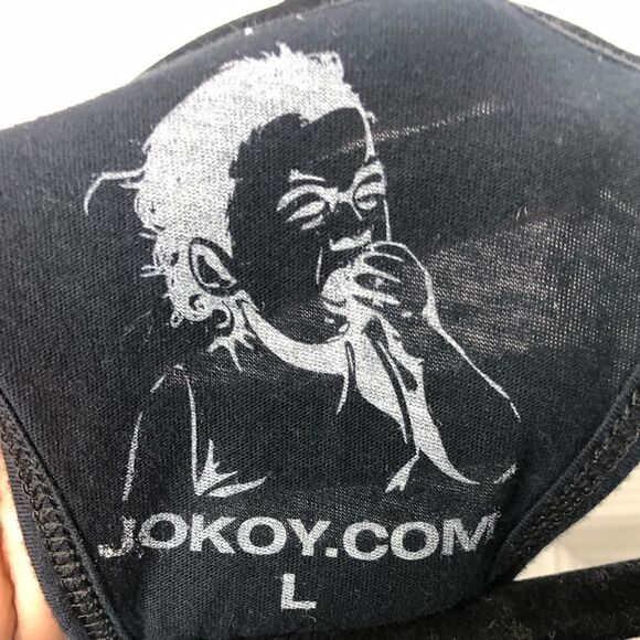 Jokoy.com josep! black racerback tank top size large - Picture 6 of 7